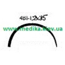 4В1 1.2 x 35 Needle curved surgical  4/8 circle. 
